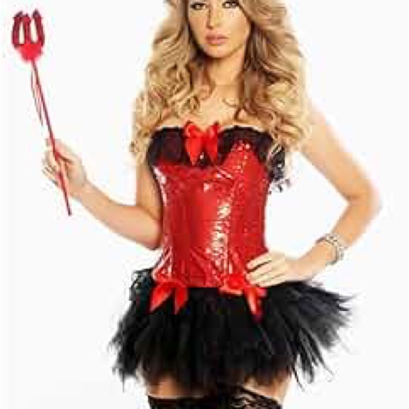 Halloween Sexy Devil Costume - Picture 7 of 9